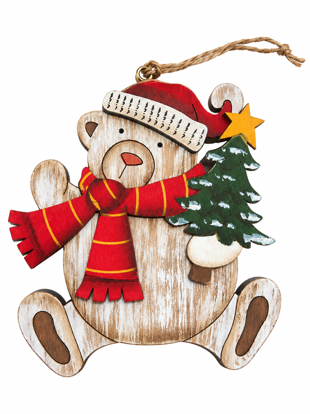 Beary Merry Christmas Ornaments-Multiple Style Options