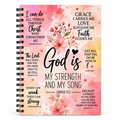 Faith & Strength Inspirational Spiral Notebook