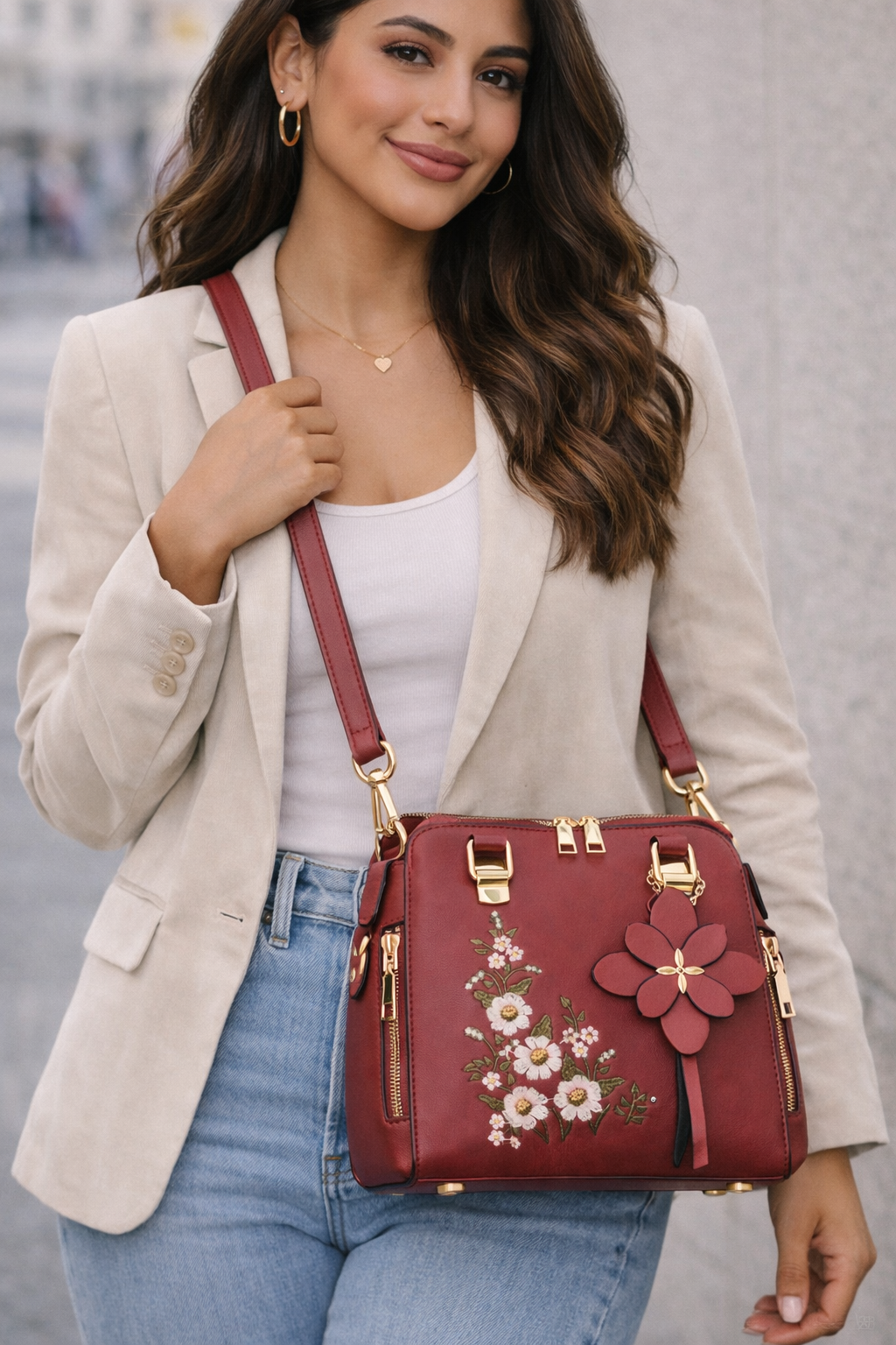 Cherry Blossom Handbag