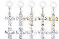 Faith Cross Keychains