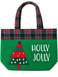 Merry & Plaid Holiday Totes