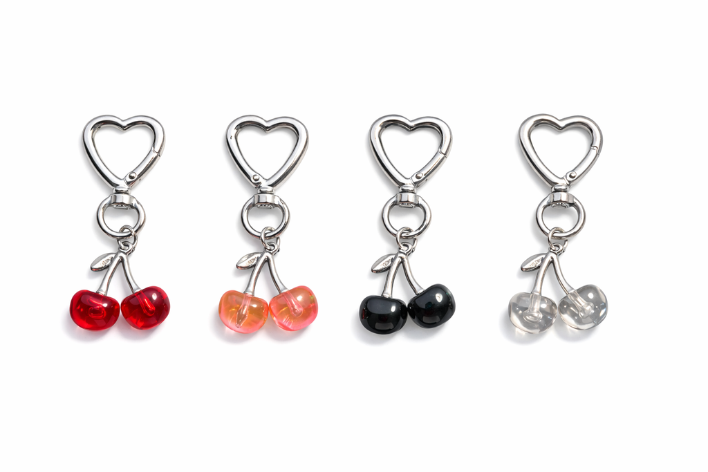 Sweet Cherry Keychain-Multiple Colors