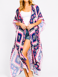 Pink Sands Long Kimono