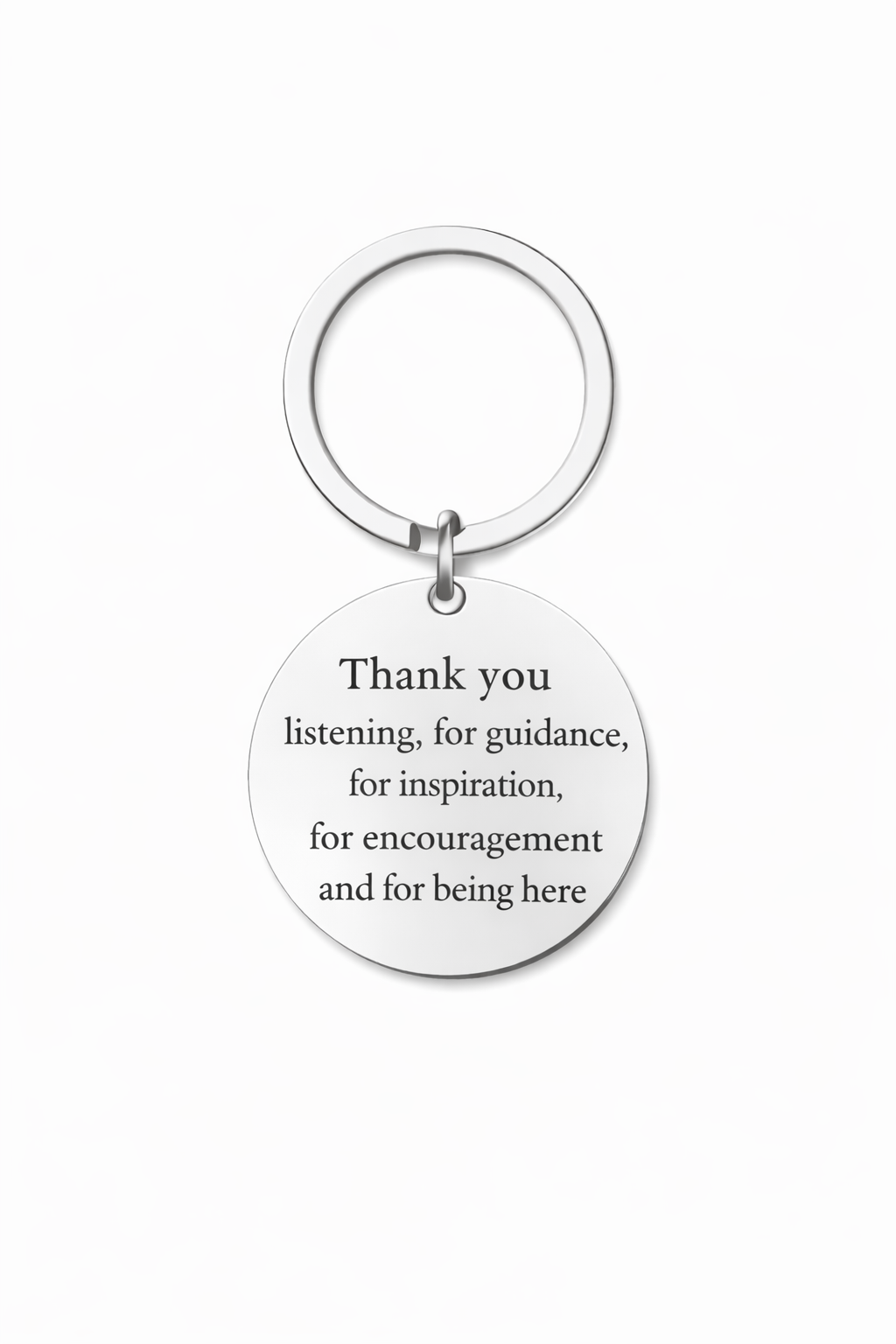 Words of Affirmation Keychains-Multiple choices