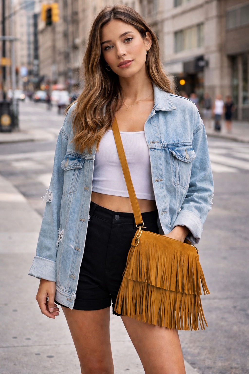 Sway Fringe Crossbody Collection-Multiple Color Options