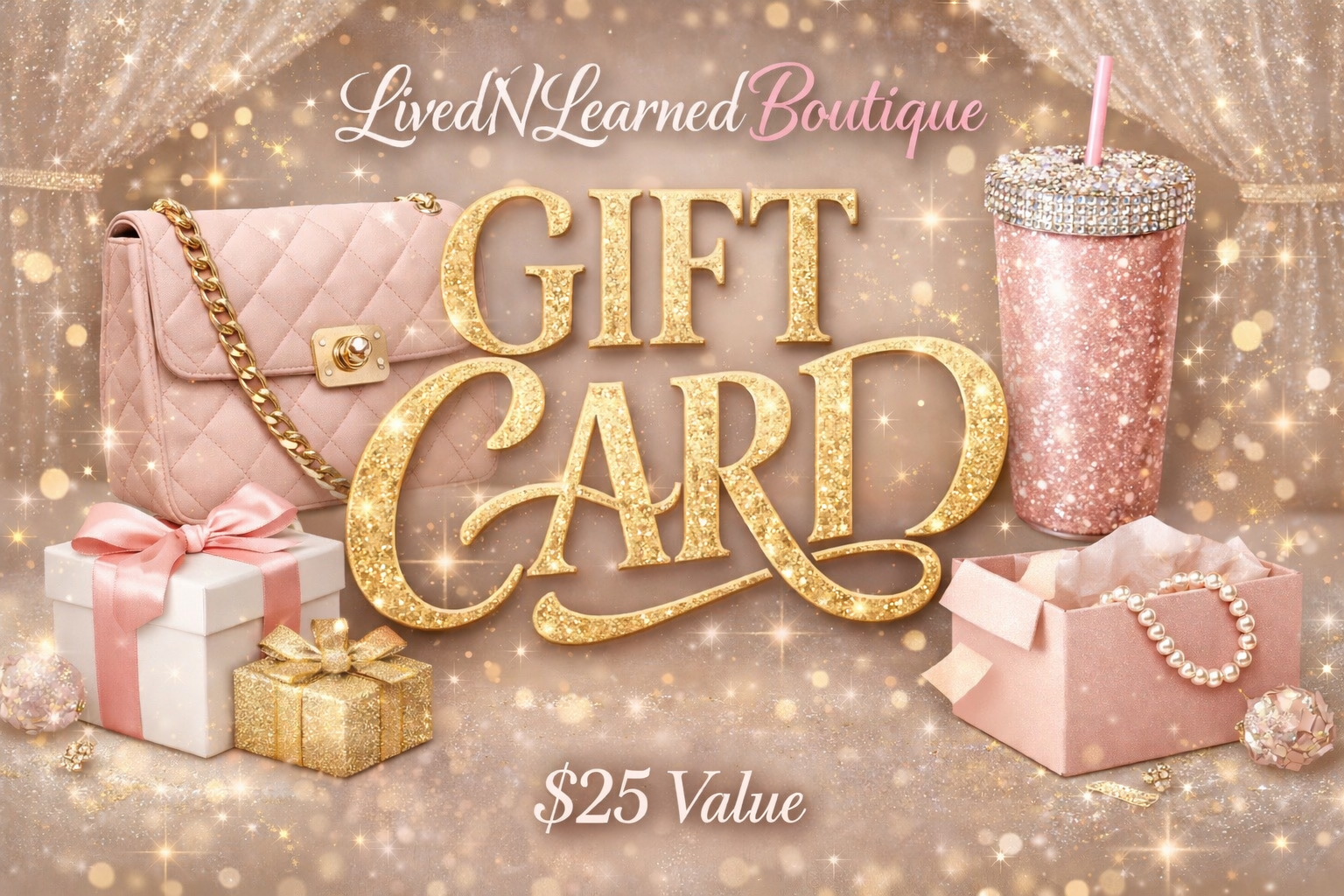 LivedNLearned Boutique Gift Card