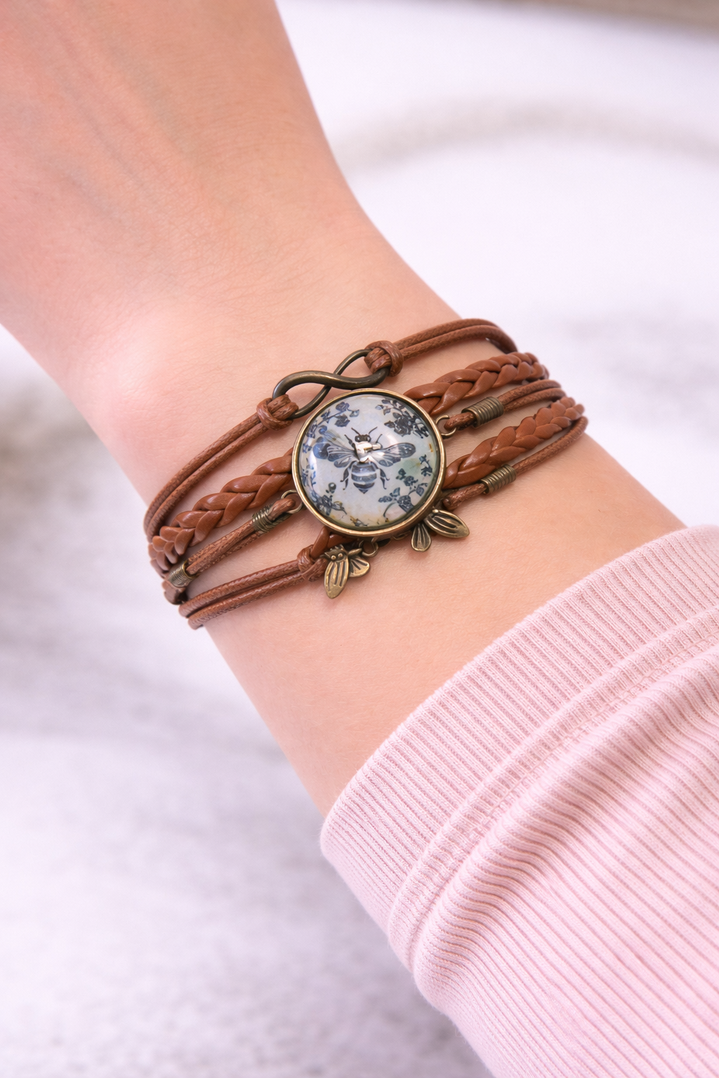 Vintage Bee Bracelet