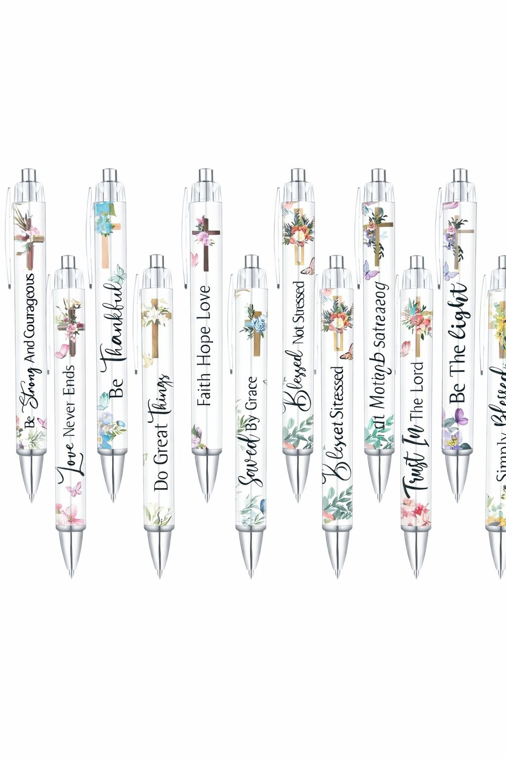 Inspirational Ball Point Pens-multiple verses
