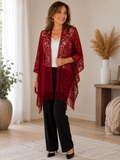 Ruby Romance Lace Kimono