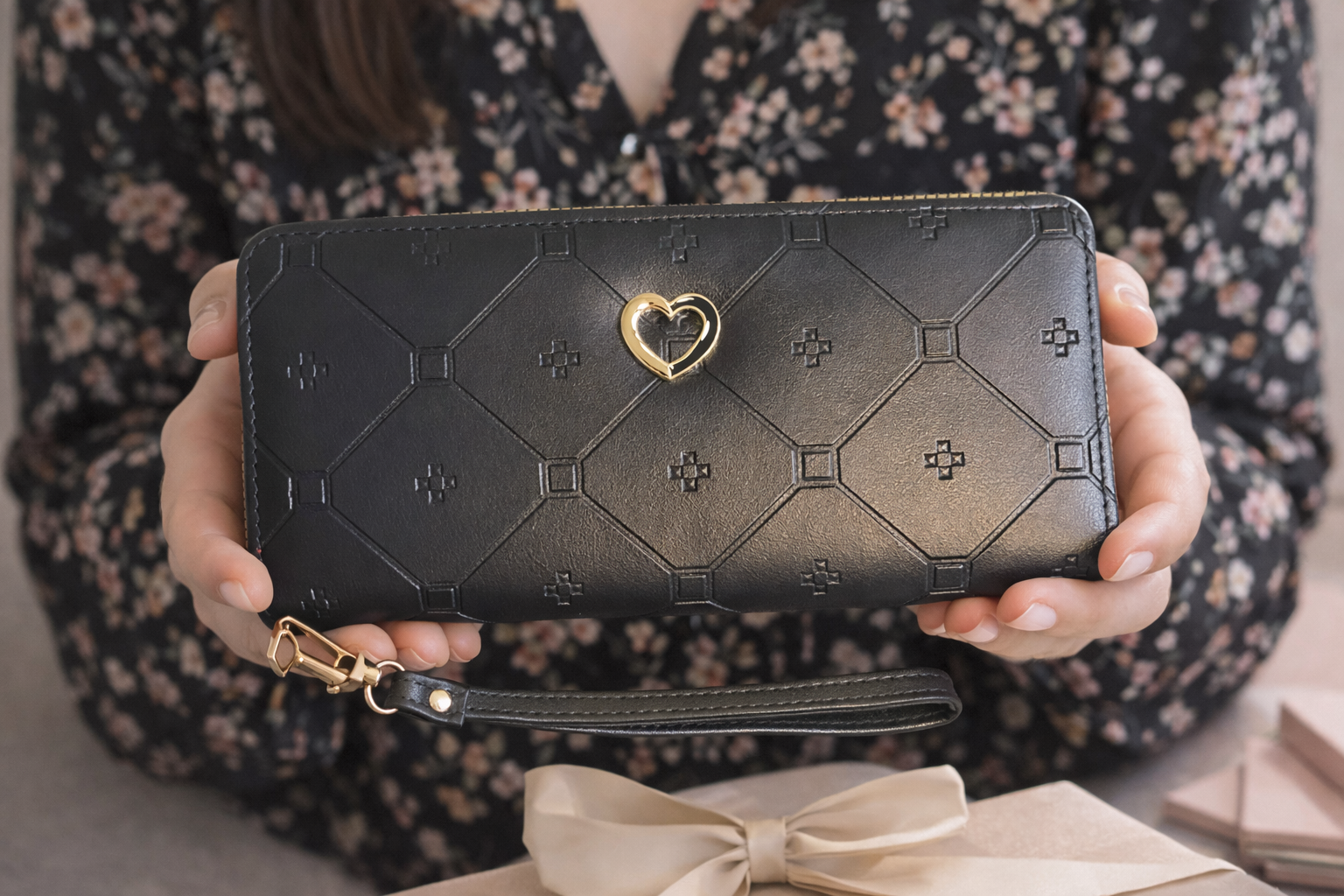 Black Heart Wallet