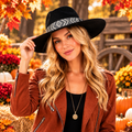 Pagosa Springs Black Straw Sun Hat