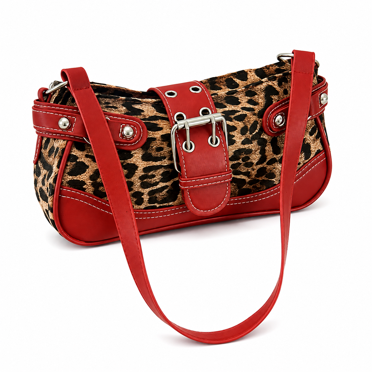 Wild Side Buckle Shoulder Bag