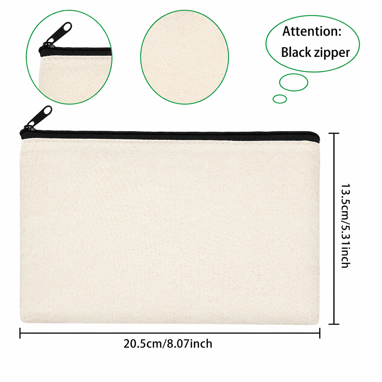 Multi-Use Zipper Pouch Collection | Makeup Bags, Travel Pouches & Organizer Bags