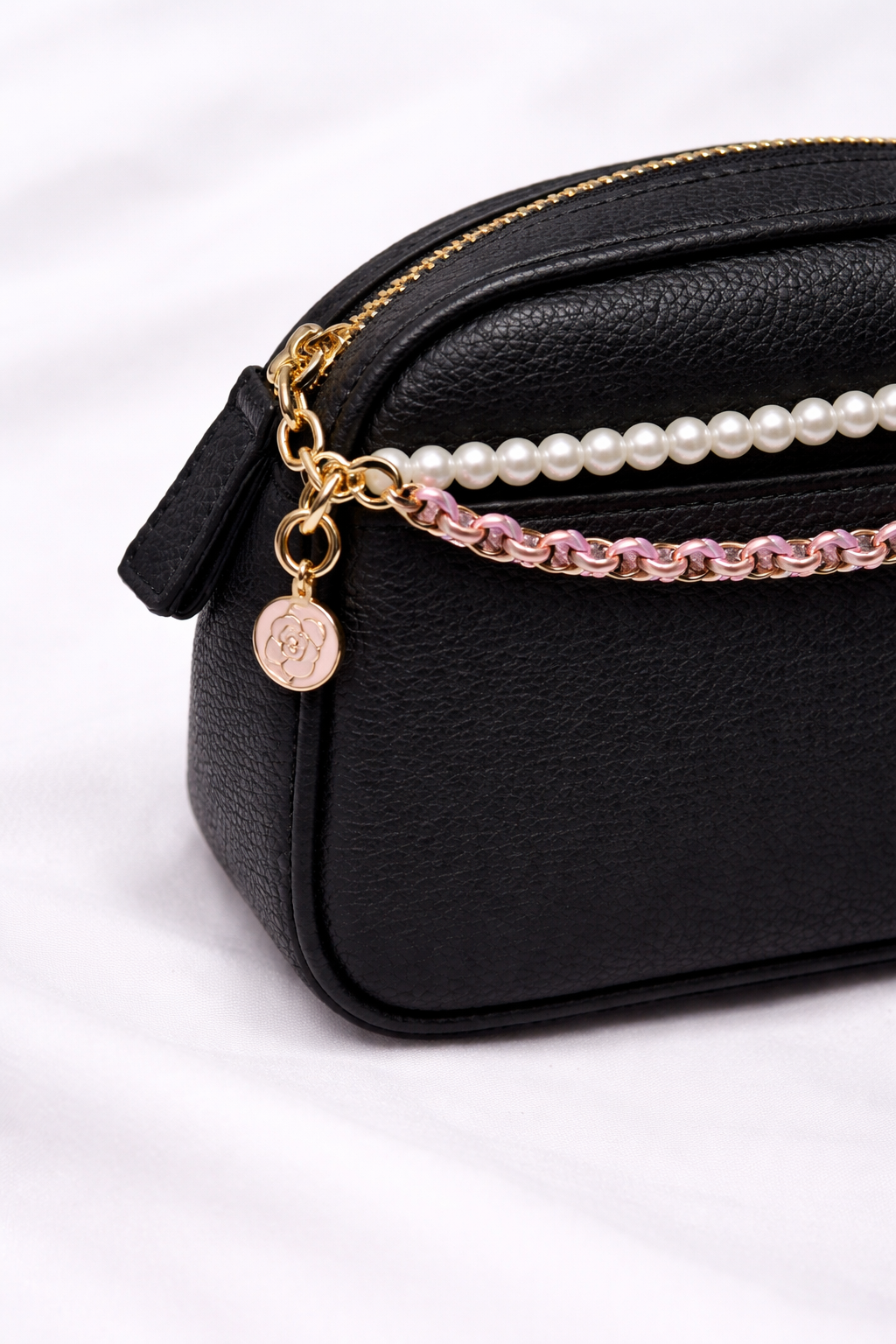 Pearl Chain Charm Collection-Multiple color options