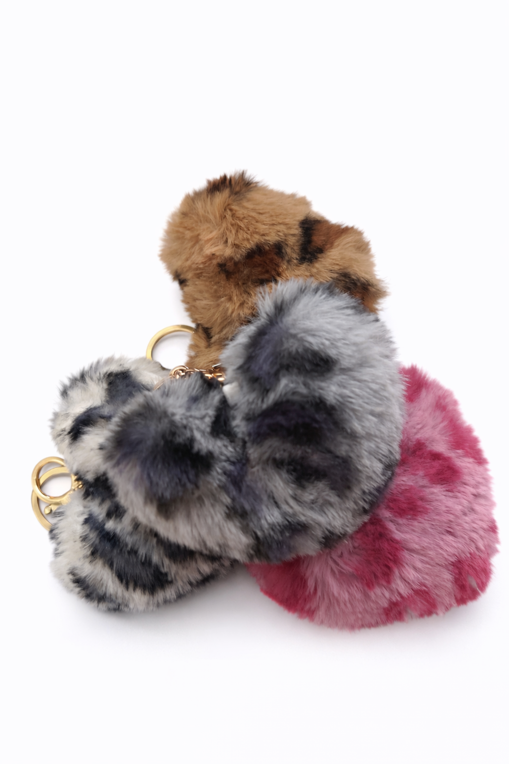 Puffy Heart Bag Charm Collection-Multiple Color Choices