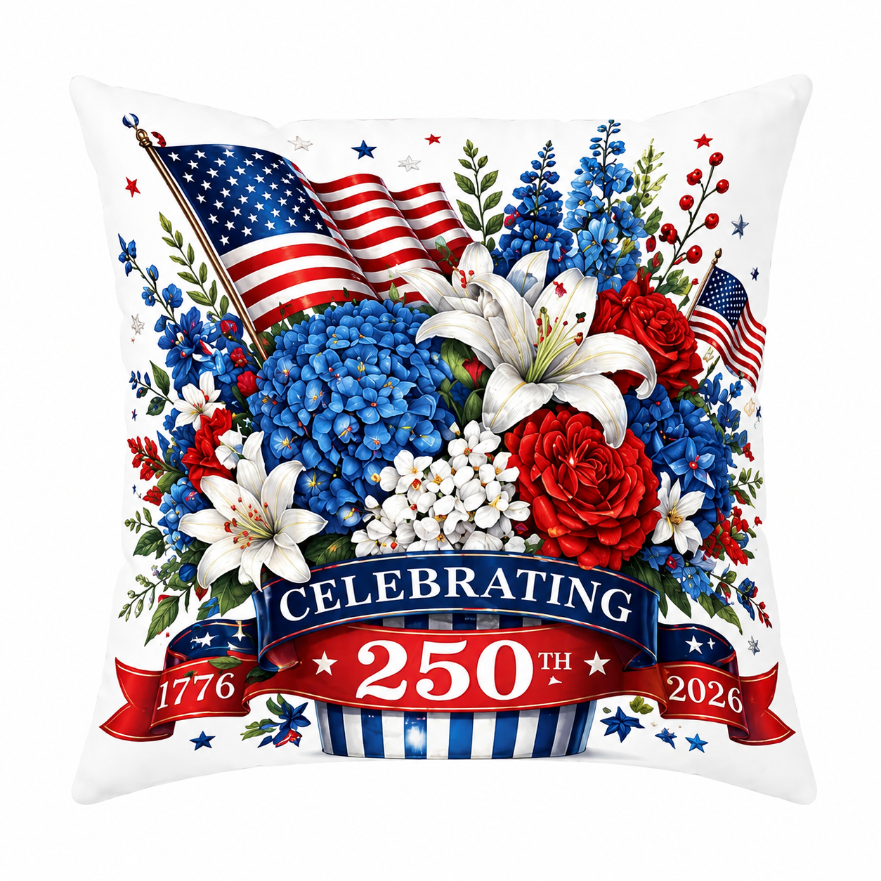 250th Anniversary  Pillow Covers-Multiple Style Choices