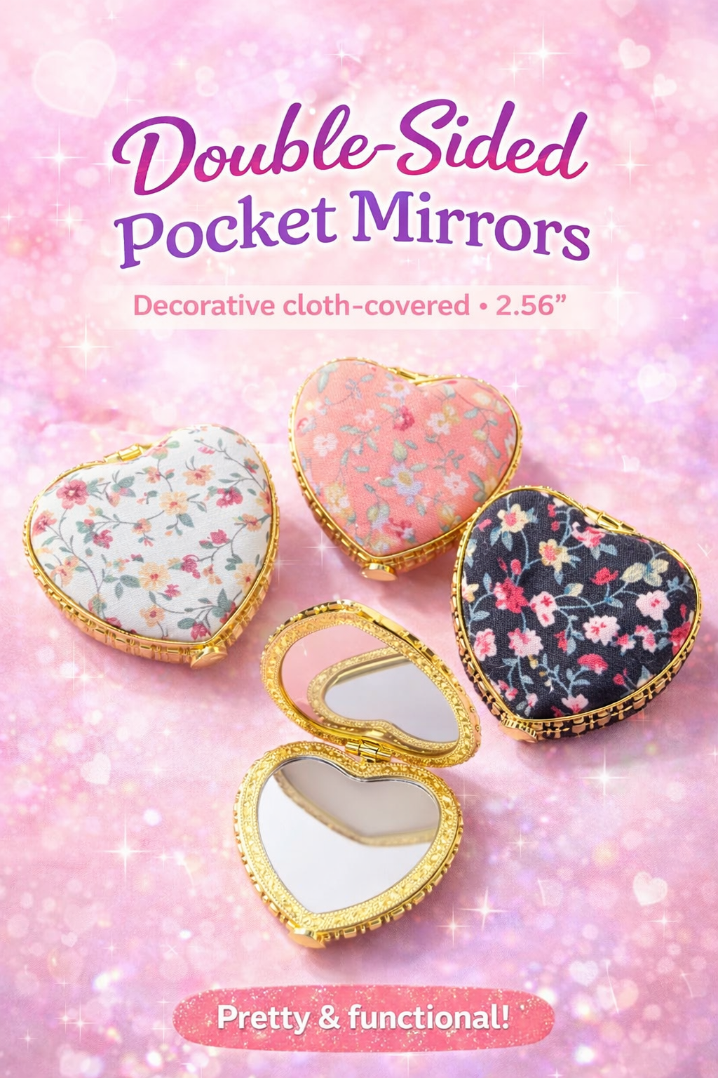 Blooms Pocket Mirrors