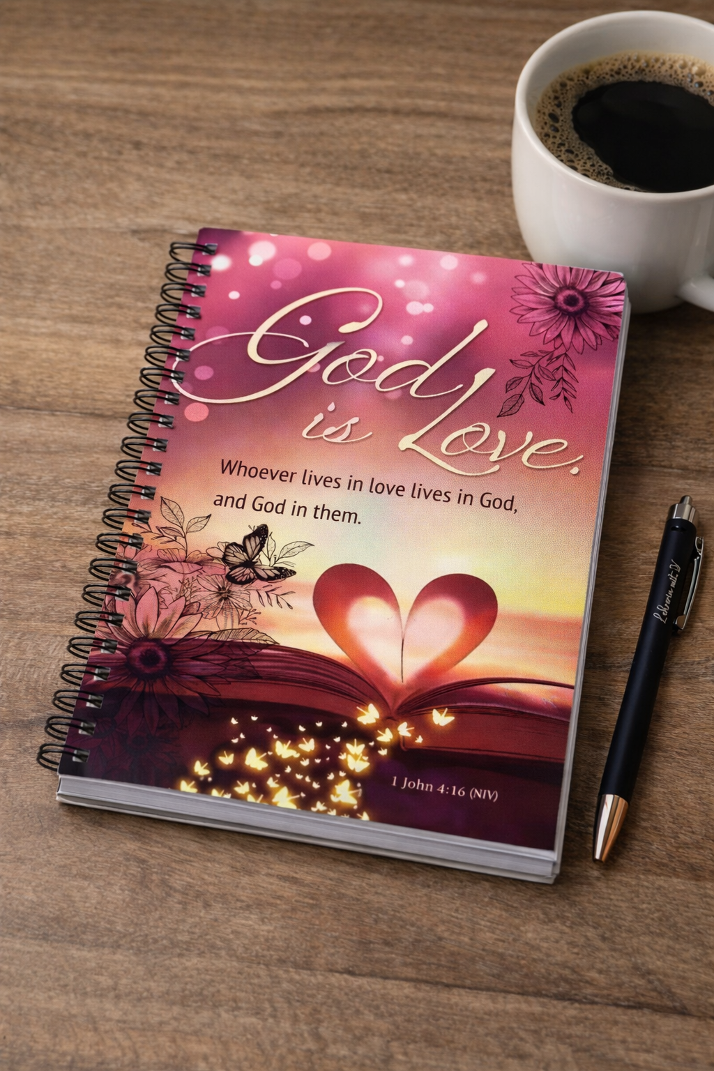 God Is Love Notebook