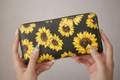 Midnight Sunflower Wallet