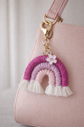 Blushing Rainbow Bag Charm