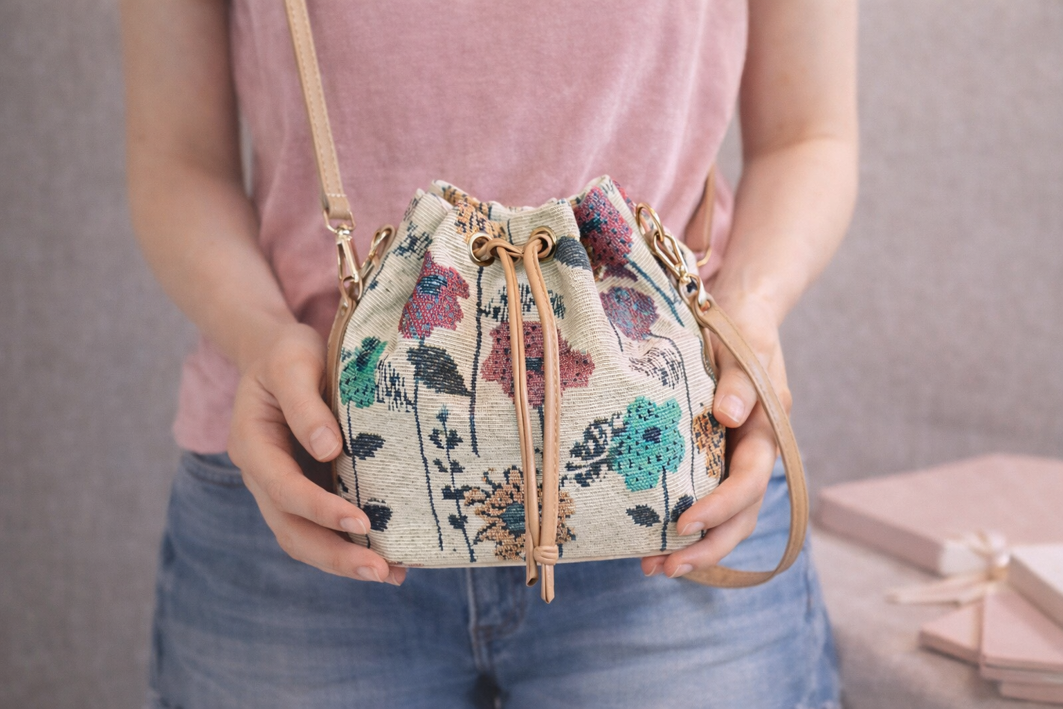 Pretty In Bloom Crossbody