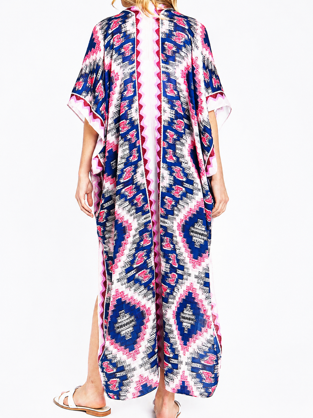 Pink Sands Long Kimono
