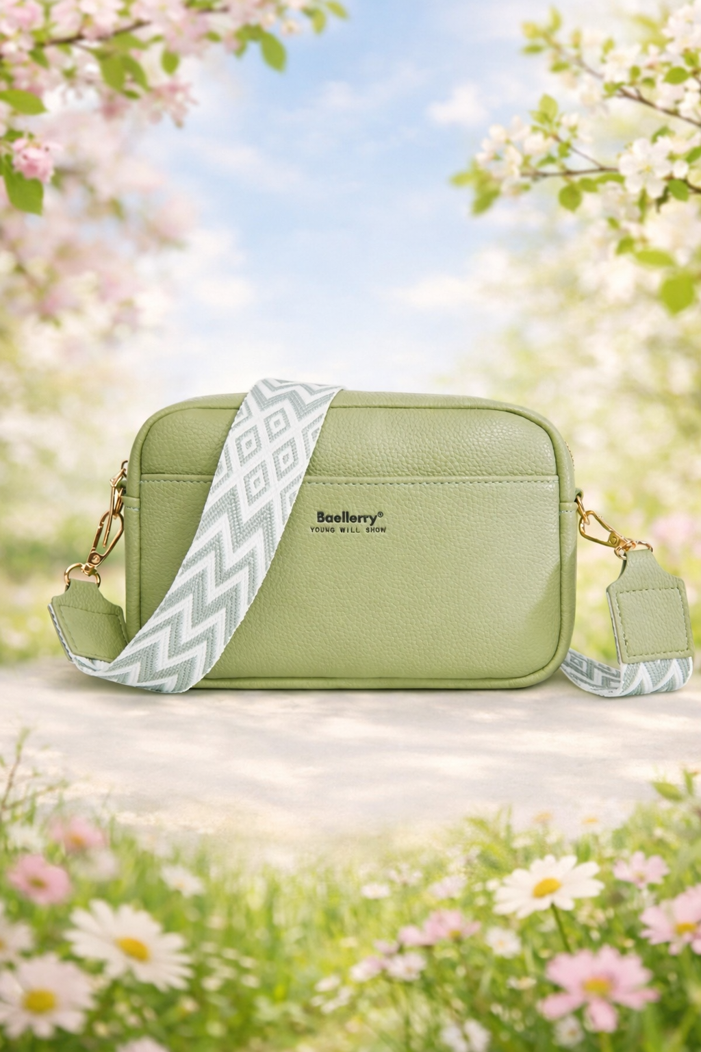 Blossom Breeze Crossbody Bag for Women-Multiple Color Options