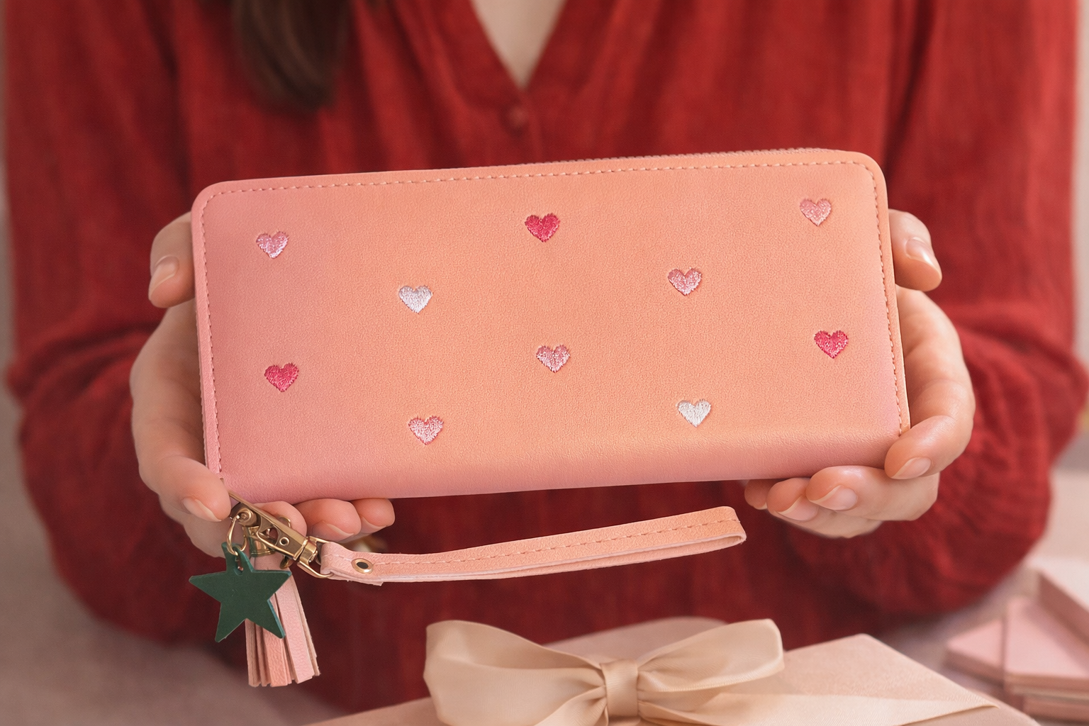 Lived&Loved Wallet-Pink