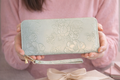 Floral All Over Wallet-Green tone