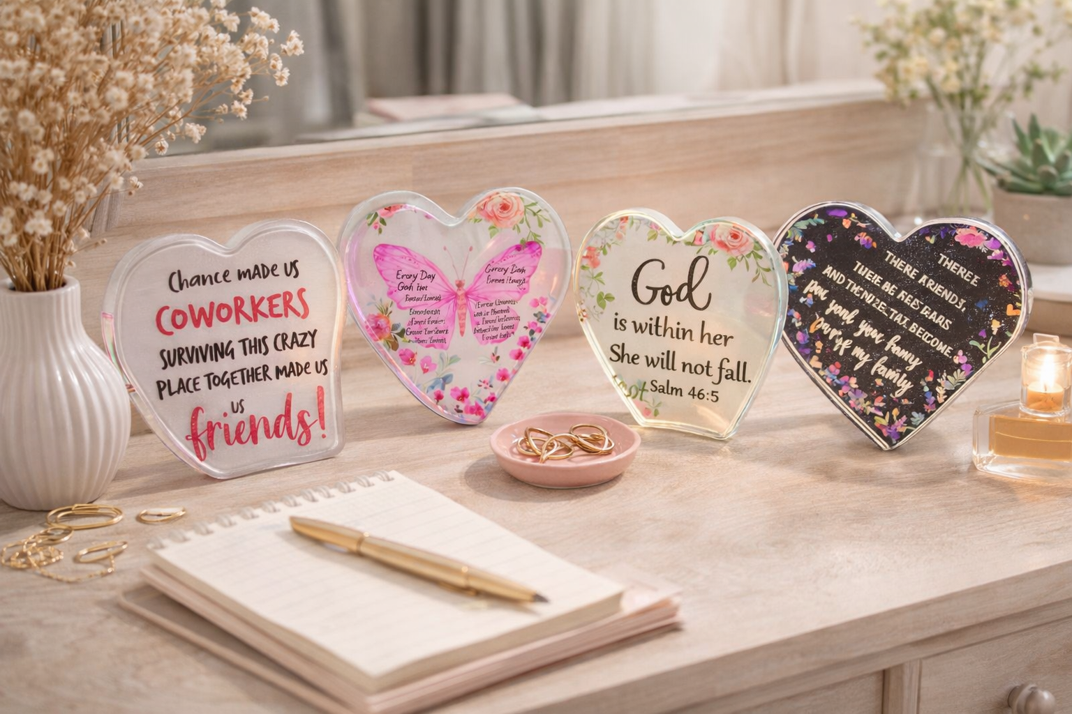 God is Within Her Plaque