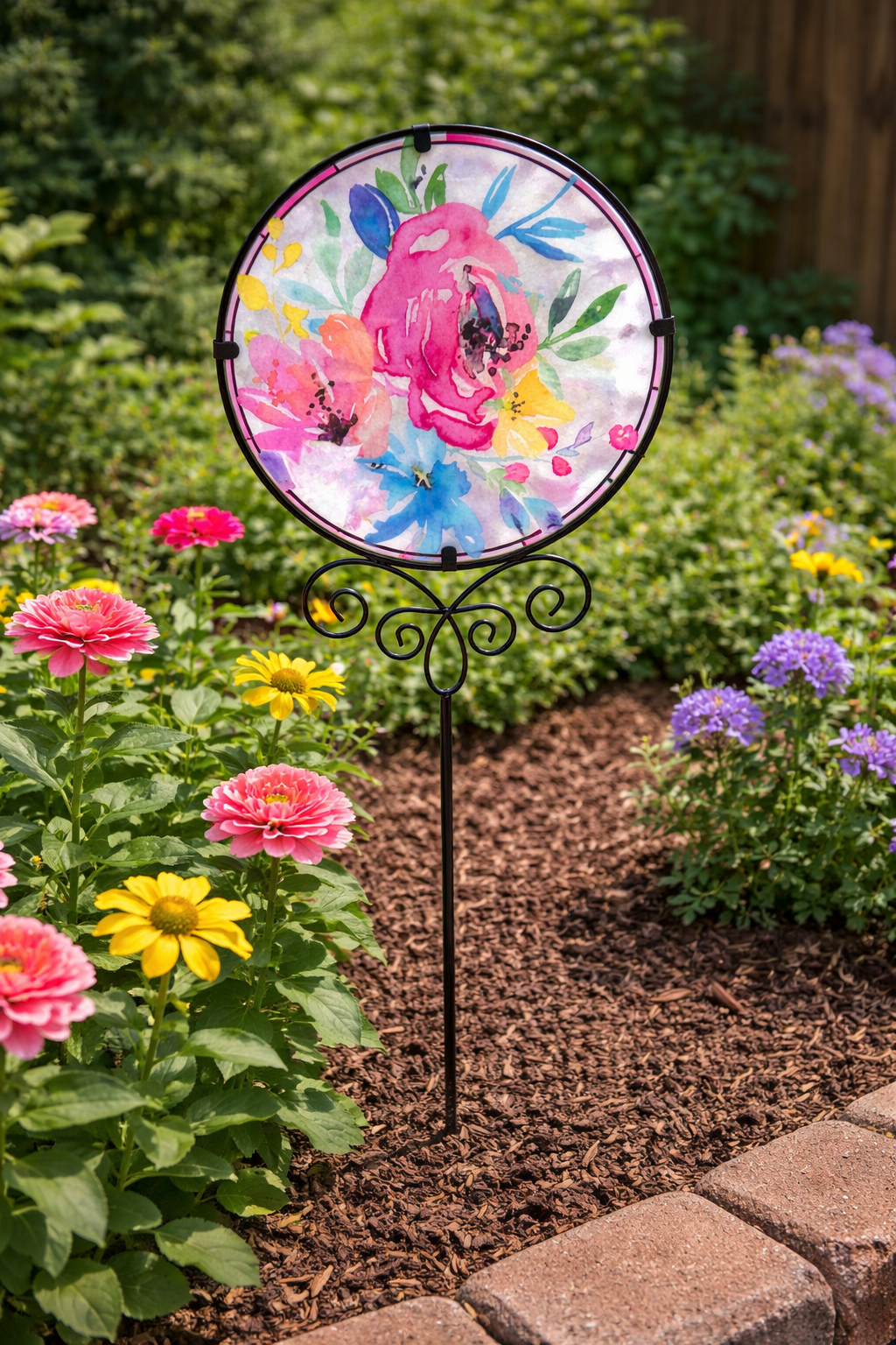 Bloom and Flutter Yard Stakes-Multiple styles