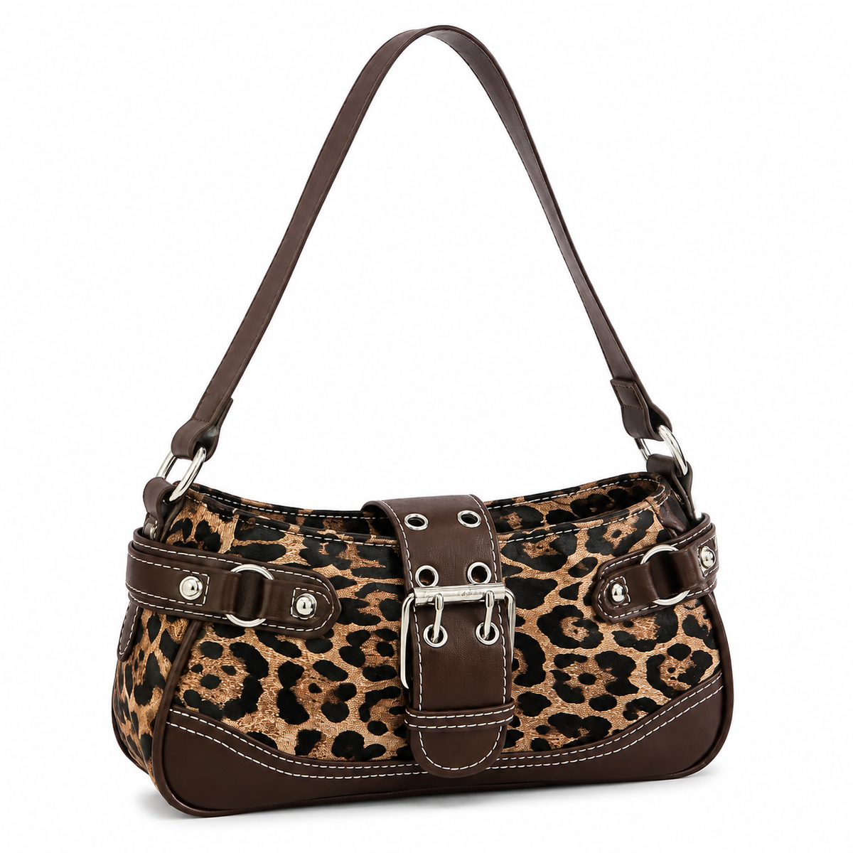 Wild Side Buckle Shoulder Bag