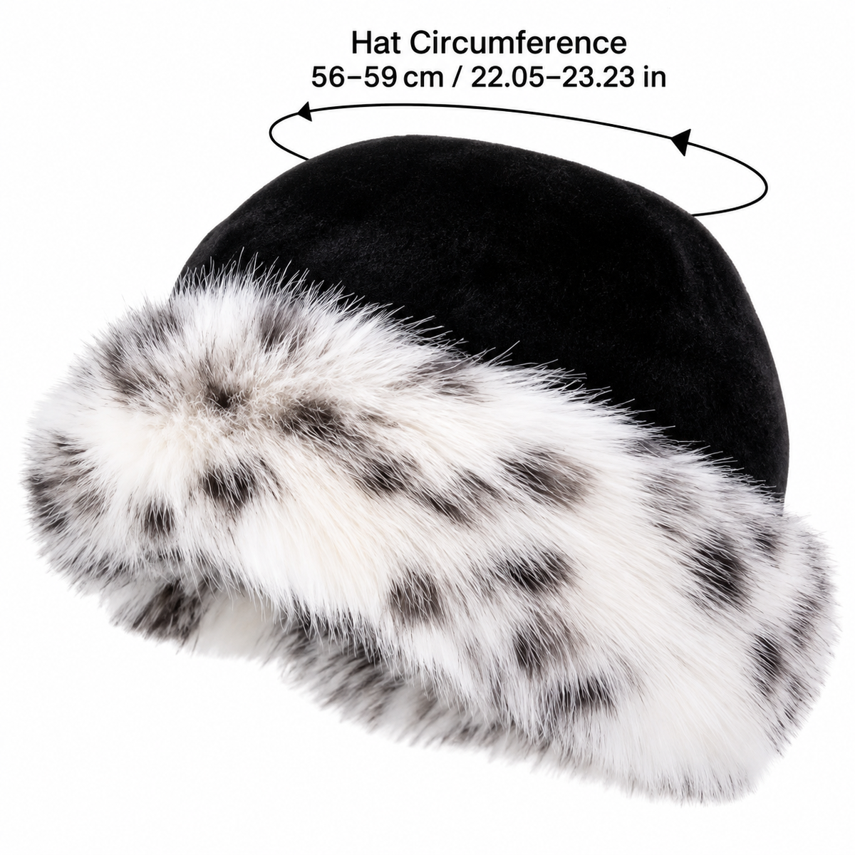 Snow Leopard Luxe Winter Hat Collection