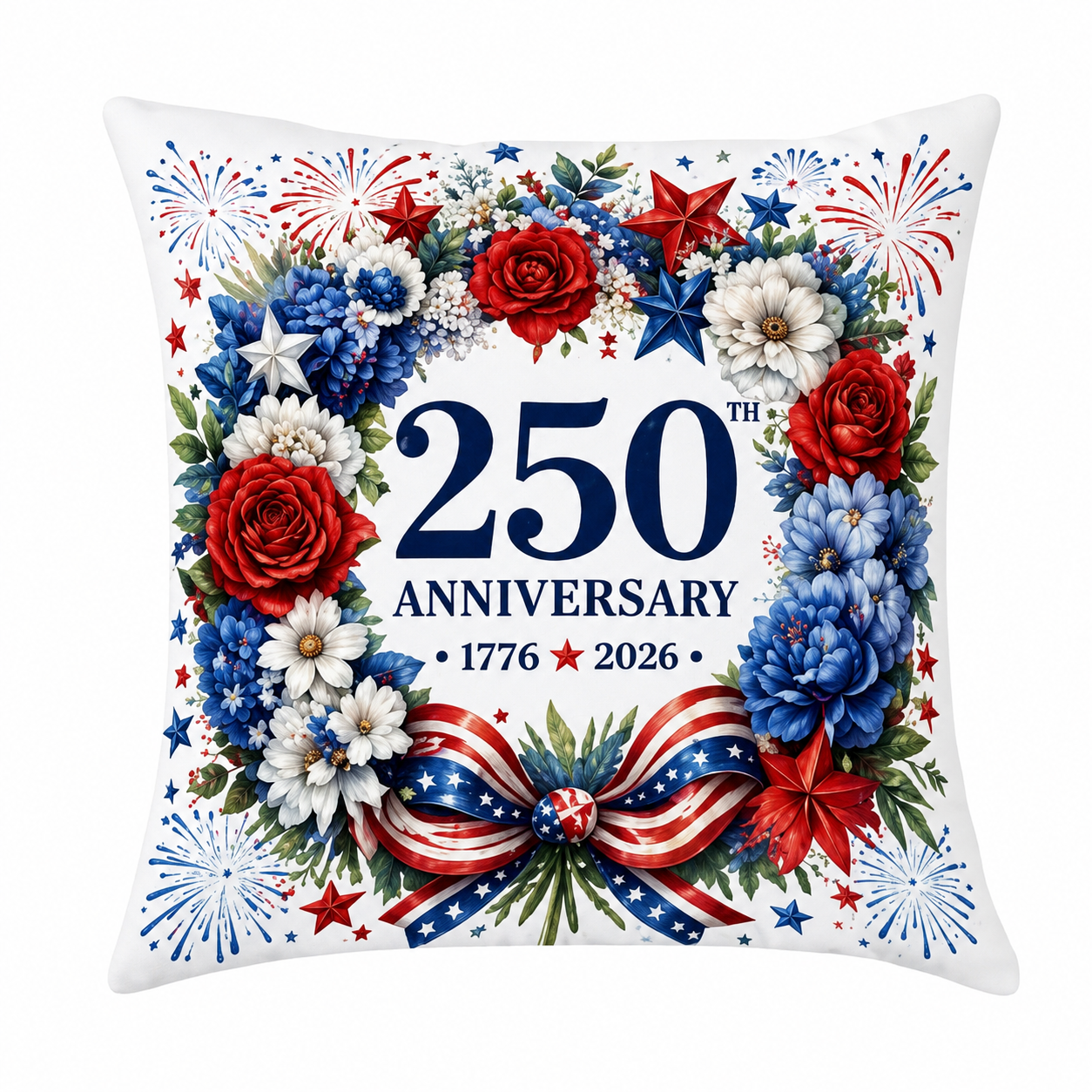 250th Anniversary  Pillow Covers-Multiple Style Choices