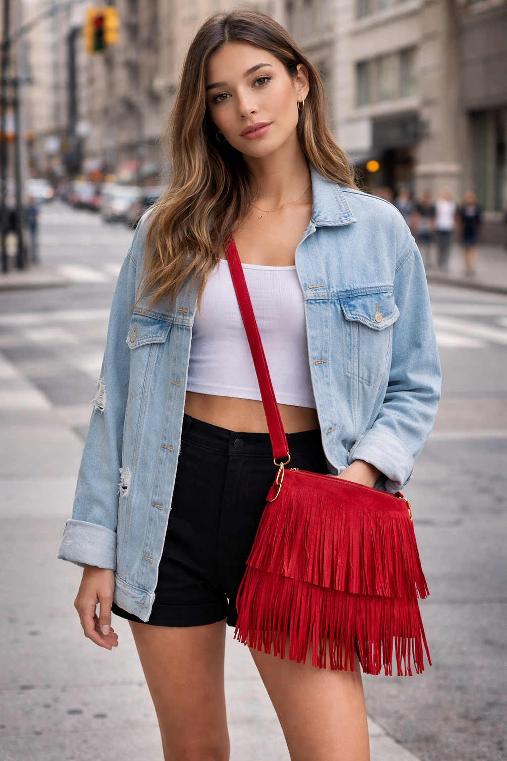 Sway Fringe Crossbody Collection-Multiple Color Options