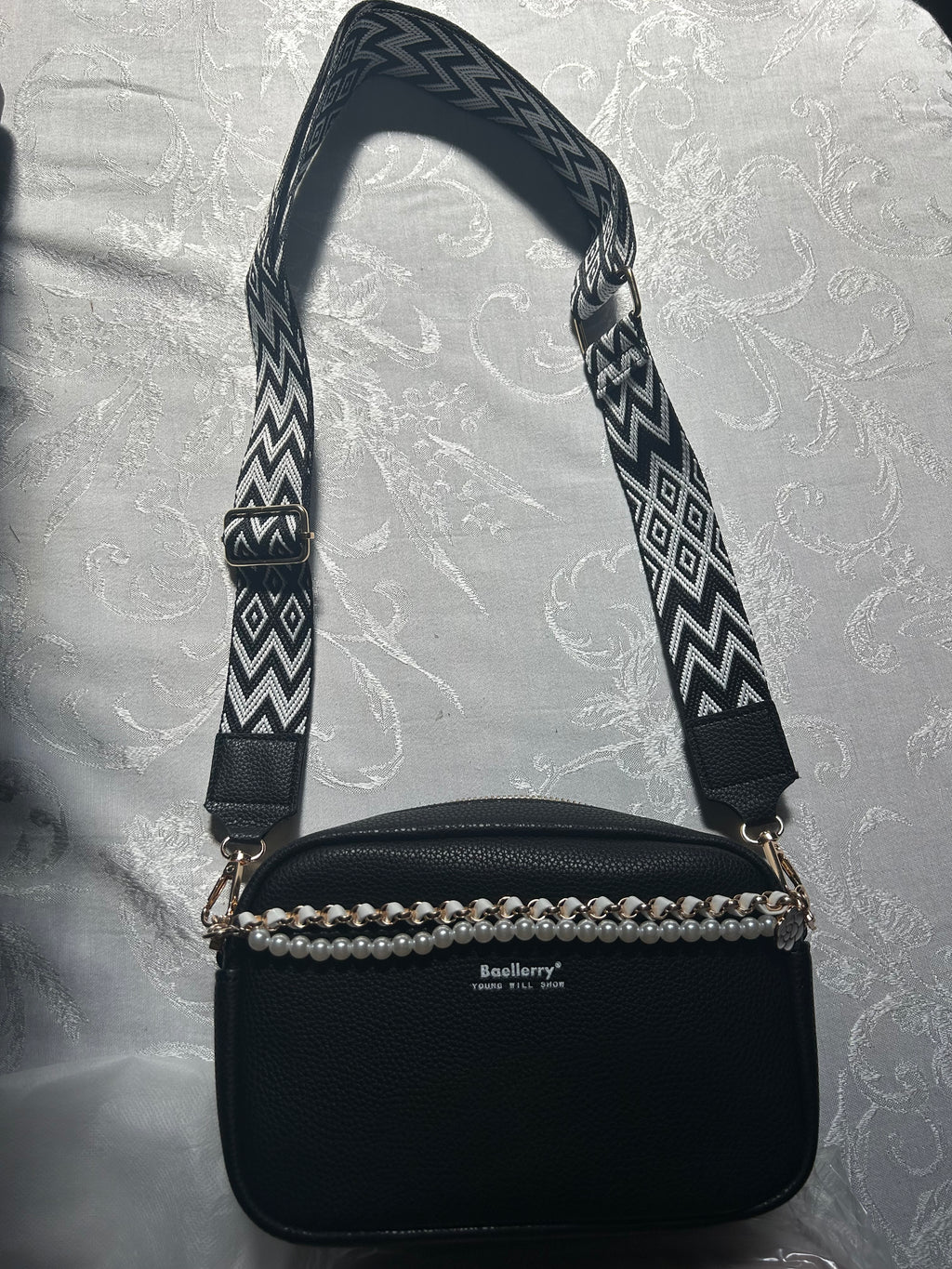 Pearl Chain Charm Collection-Multiple color options