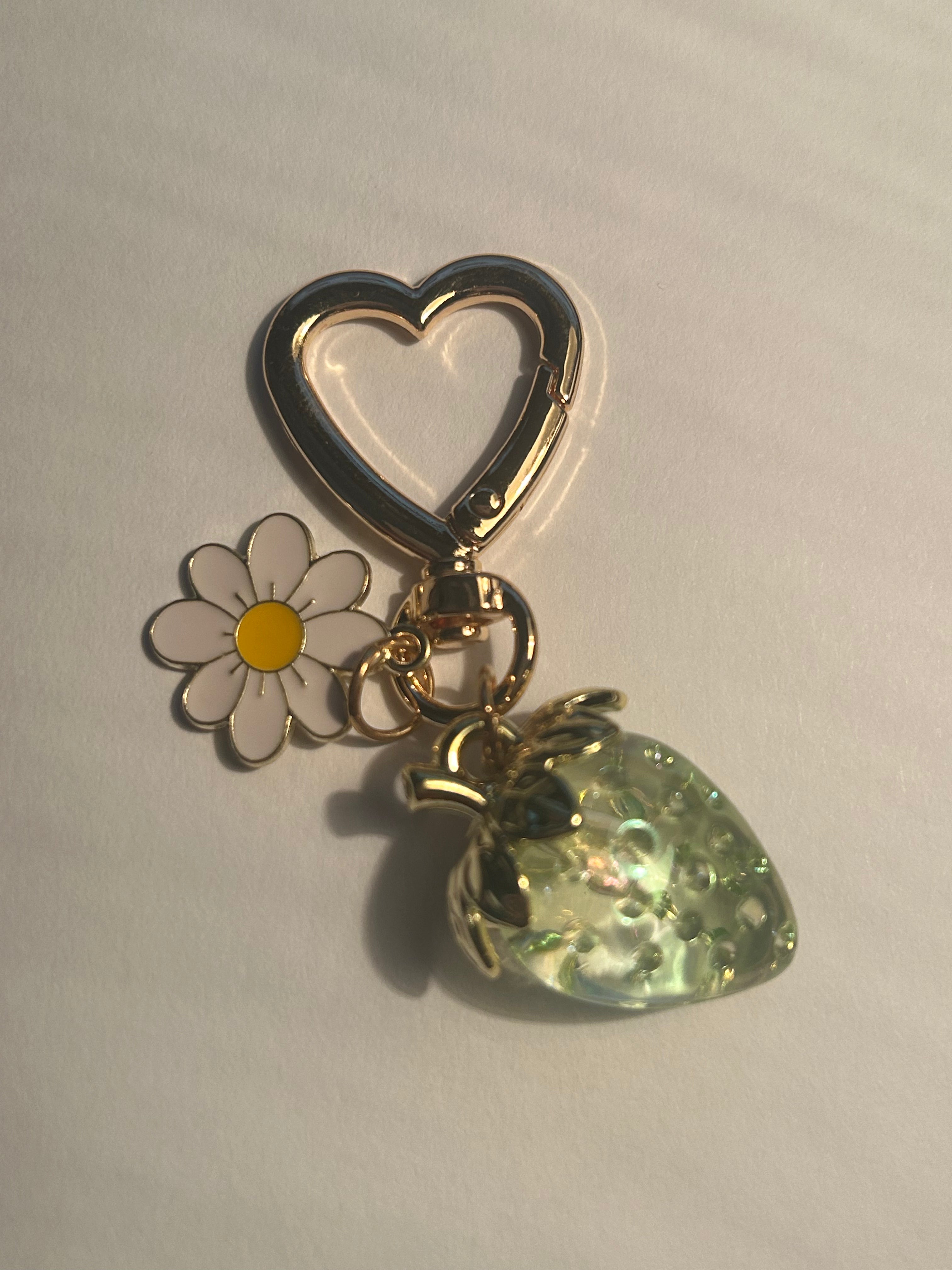 Strawberry Keychain Collection-Multiple Color Choices