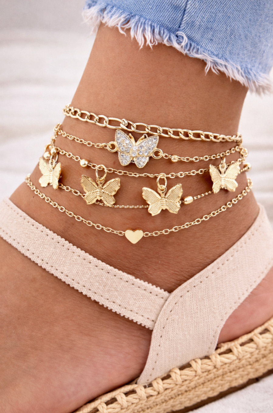Barefoot Season Anklets-Little Sparkle For Every Step-Multiple Style Options