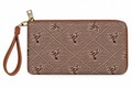 Honey Bee Zip-Around Wristlet Wallet